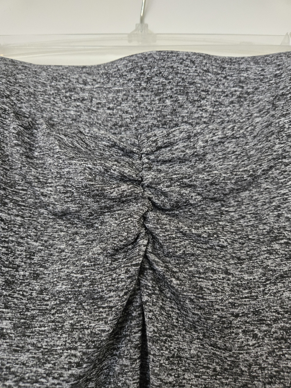 Girls' Gray Marled Leggings - Comfortable Kids Bottoms - Picture 2 of 5